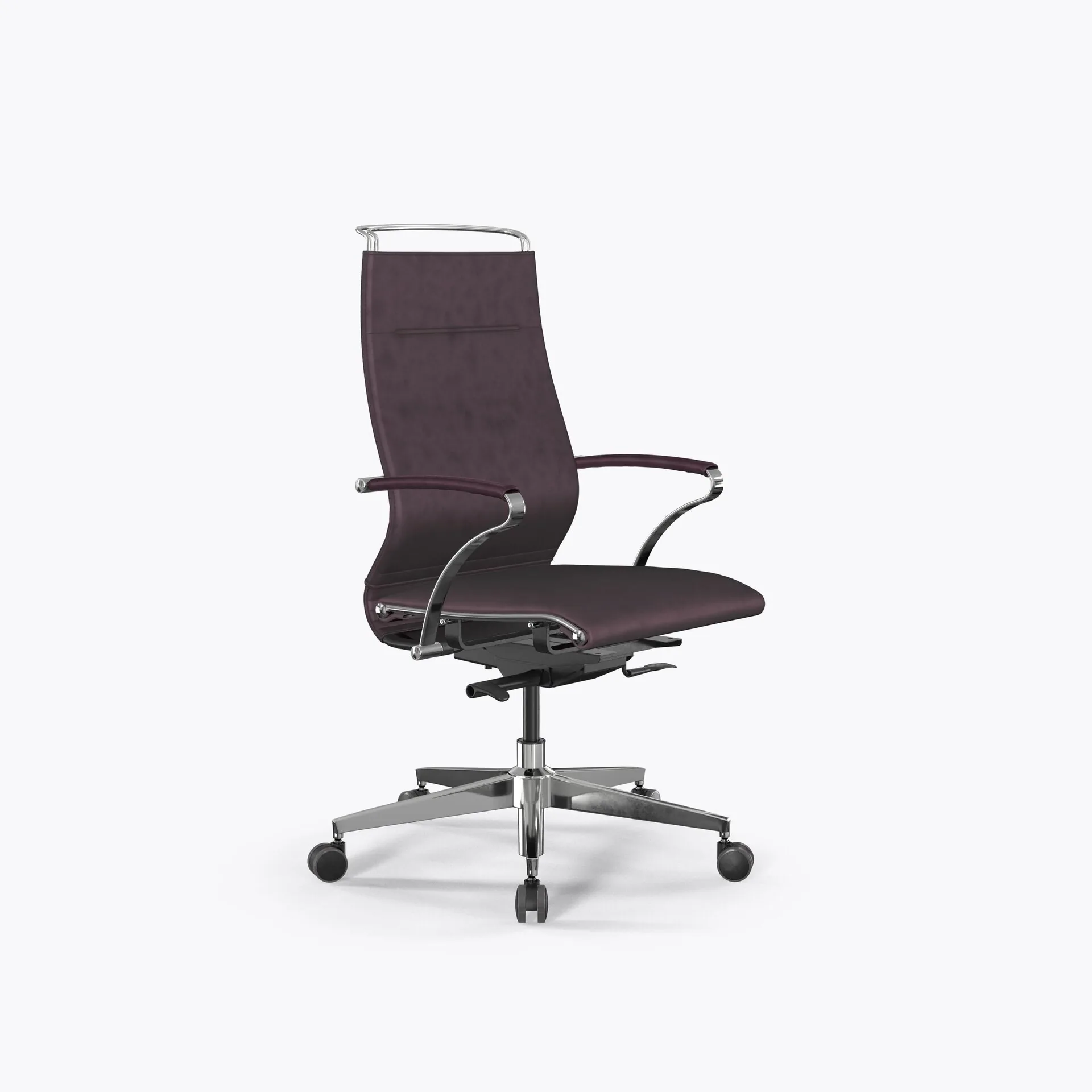 Кресло Метта SynchroSit Well B2-195K - GoyaLE /Ach246/Nc200/K15cV(M24.B22.G18.W03) (Фиолетовый)
