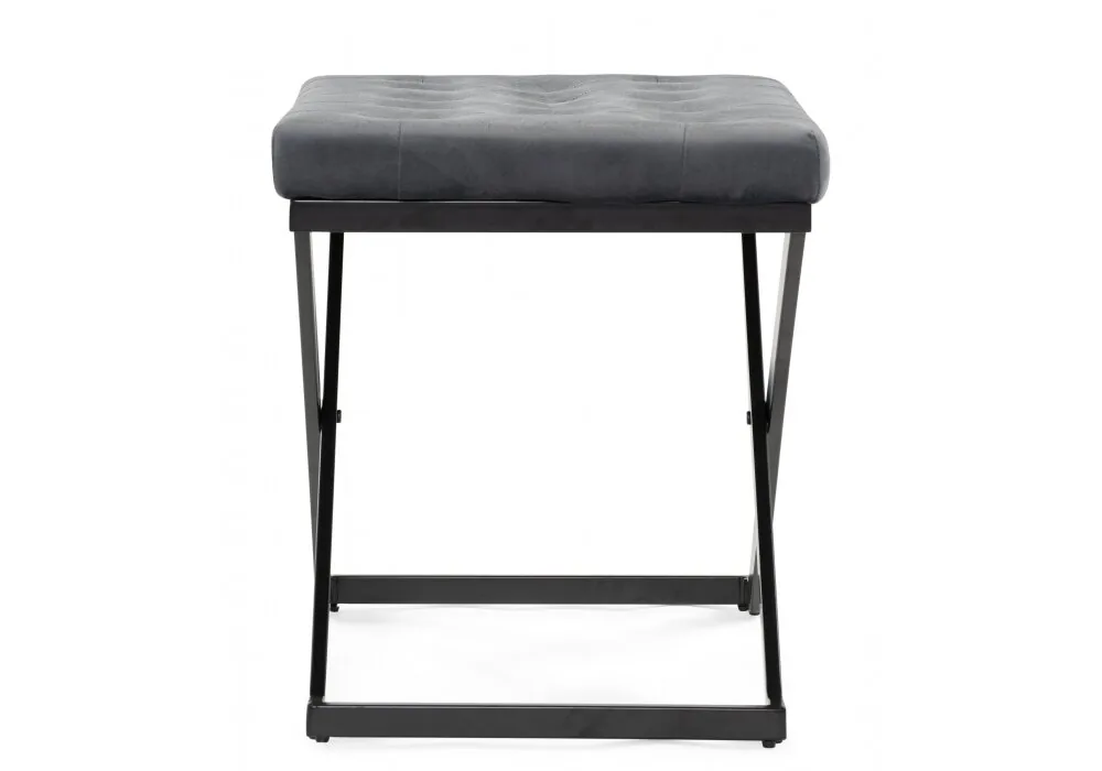 Табурет German dark grey/black.