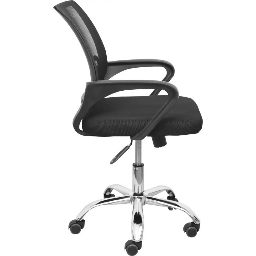 Кресло поворотное Ricci New, черный, сетка 80017