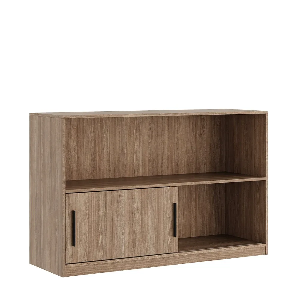 Asti Стеллаж низкий, древесный 135x45x85,8 дуб урбан AST33950604