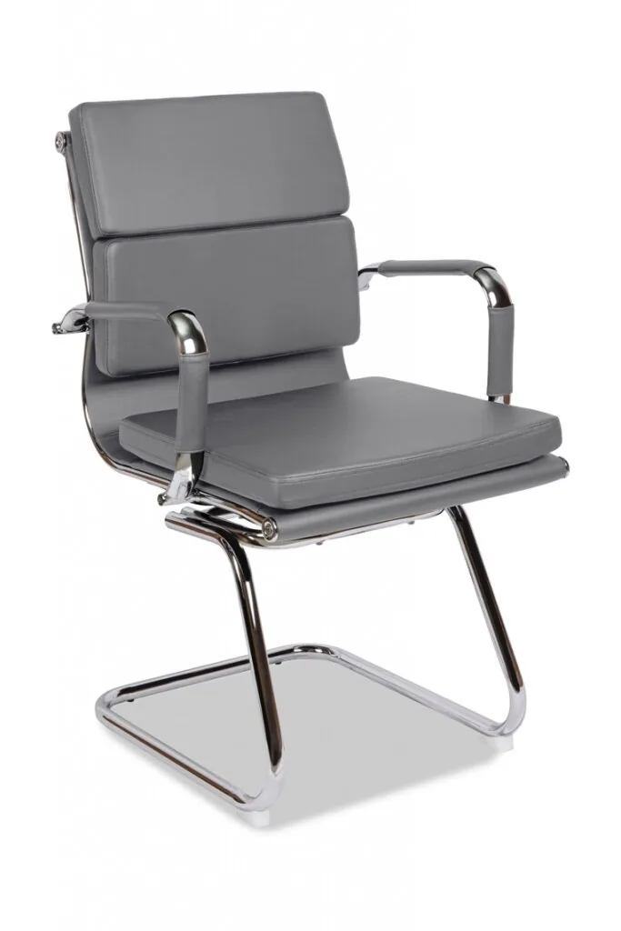 Кресло посетителя College CLG-630 LXH-C Grey серый