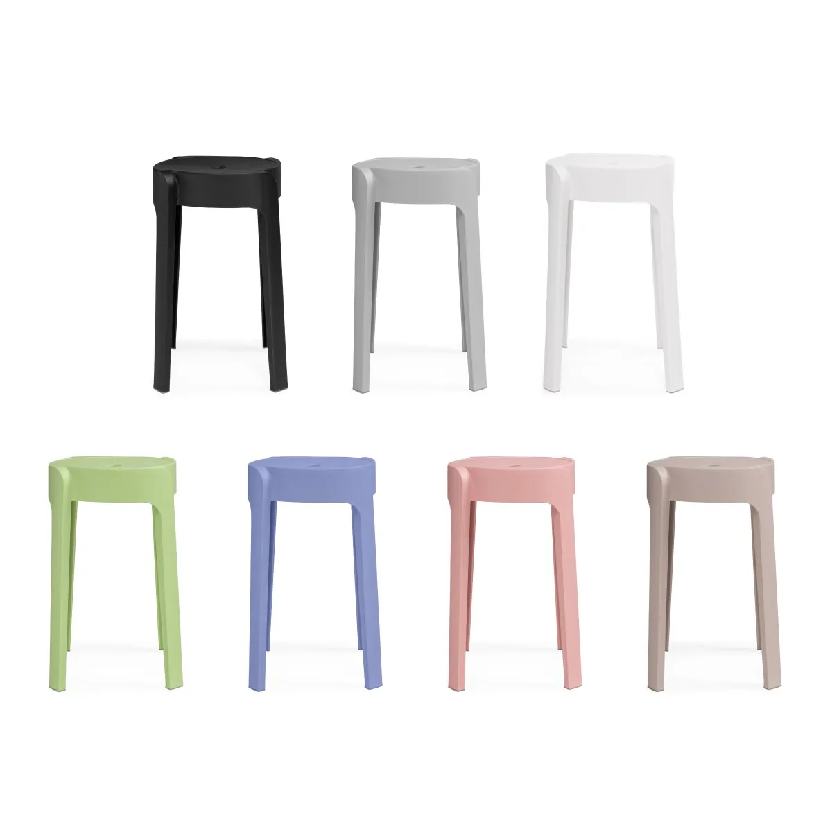 Табурет Bovel white 15683