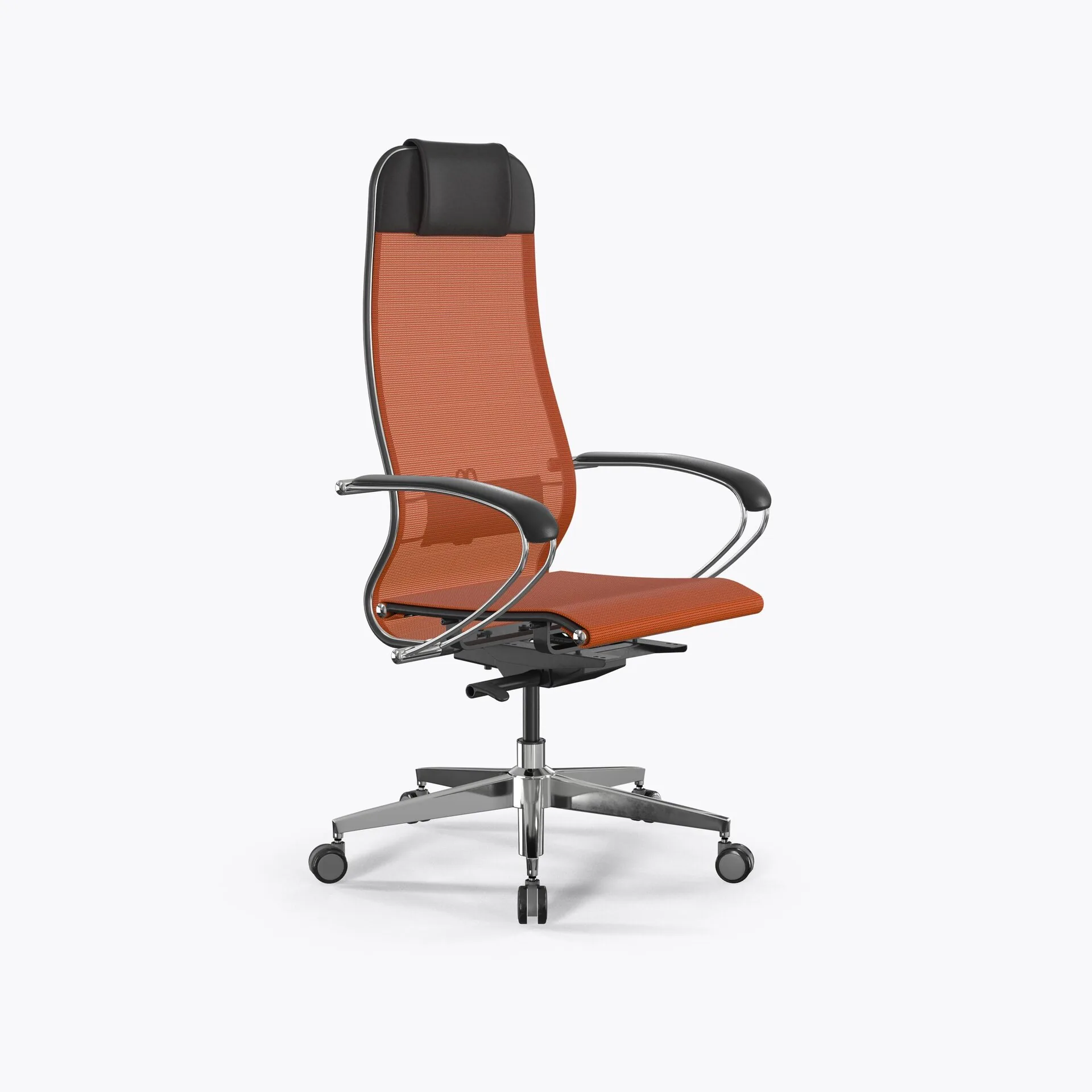 Кресло Метта SynchroSit 10 B1-104K - X2 /Um00/Nb00/K1cL(M23.B22.G18.W23) (Оранжевый)