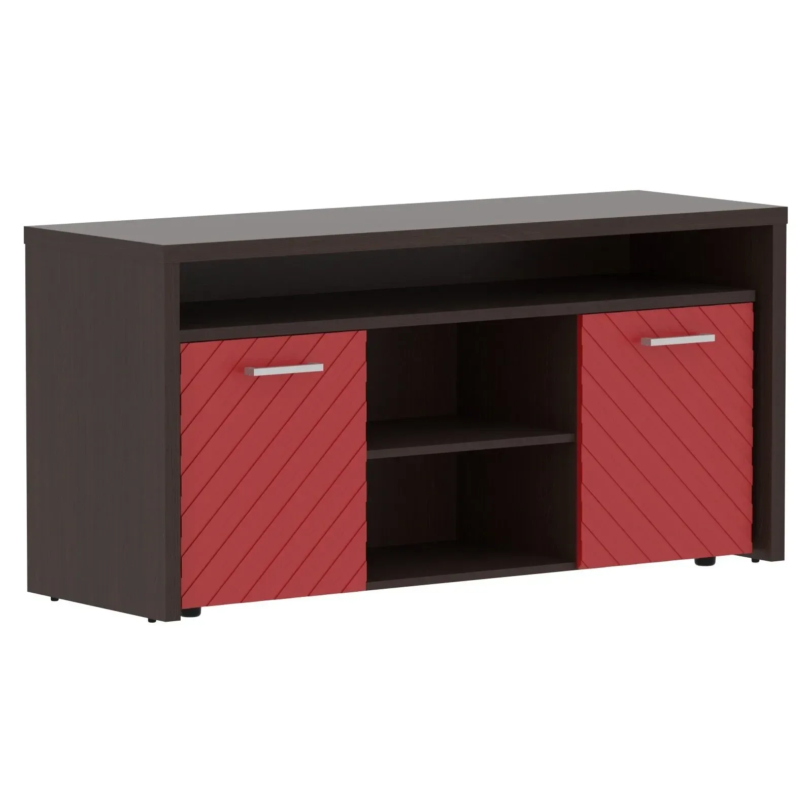 Тумба с фригобаром TLTF-3D Красный/1Венге Магия Z 1640х550х800 TORR LUX