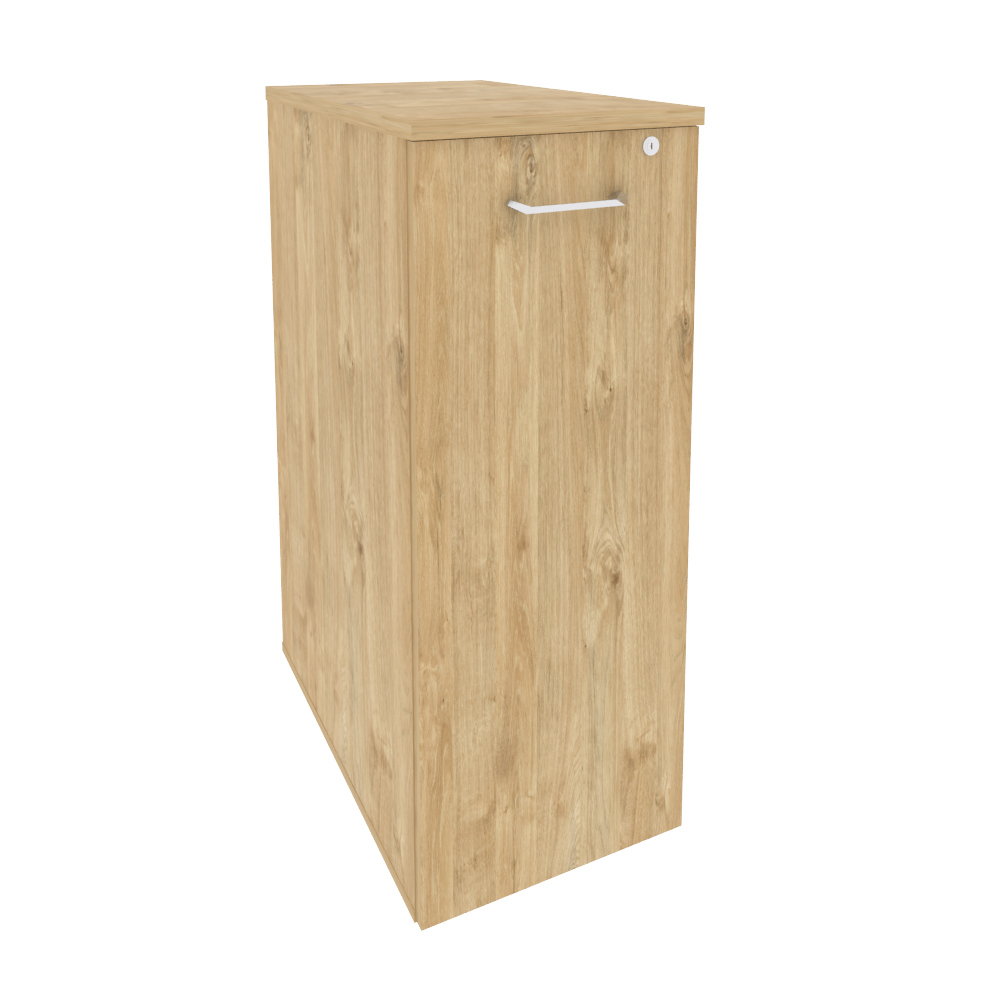Оникс Тумба высокая выдвижная приставная/опораная O.VTPO-7 Тиквуд Светлый 432*720*1120