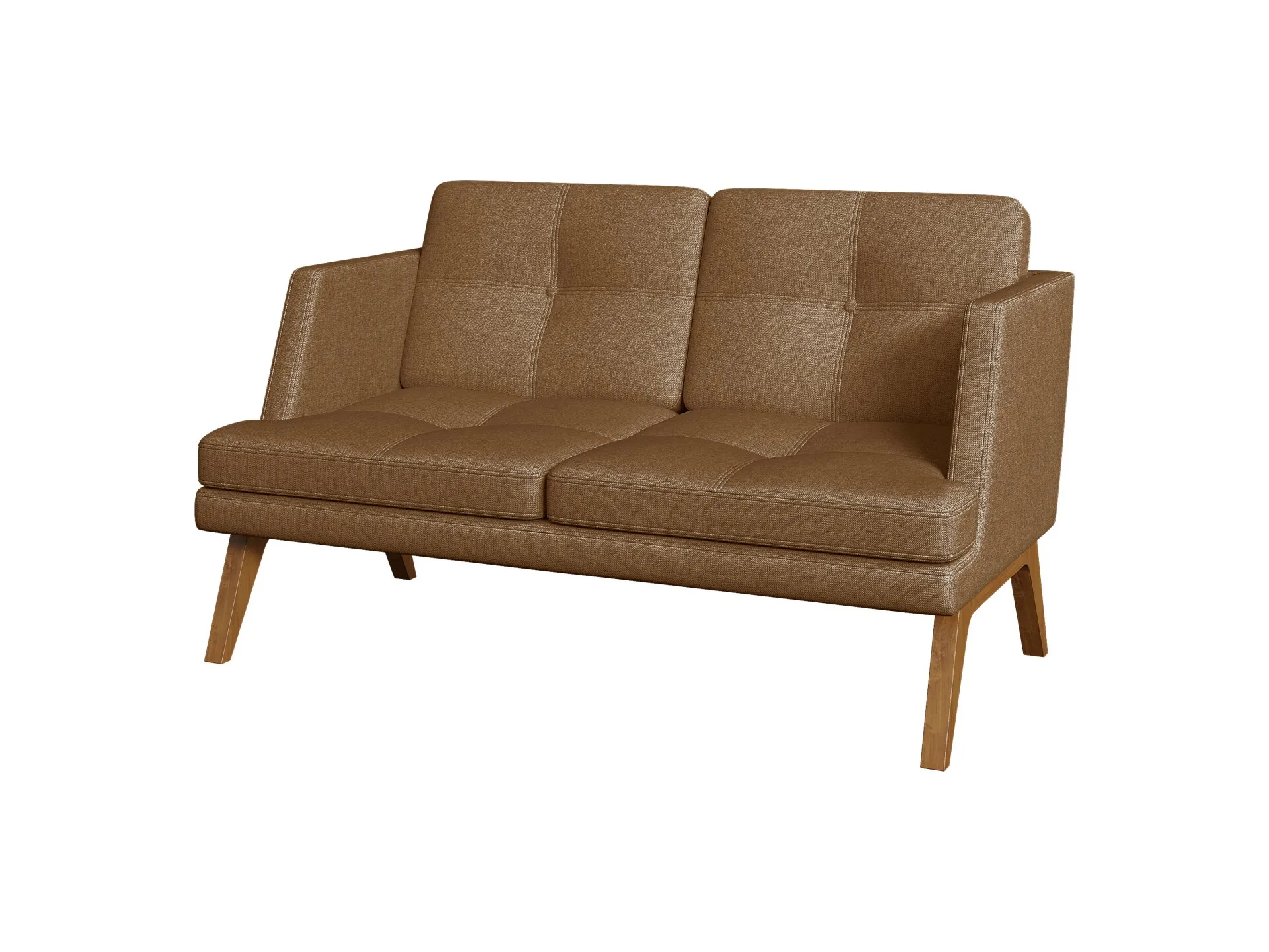 Диван 2-местный Беверли, Beverly Bev2-2 kiton_10 orange 1400*850*850h