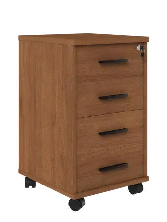 Тумба подкатная ТМ-4.А.BH Орех Французский 412х450х708 COMP