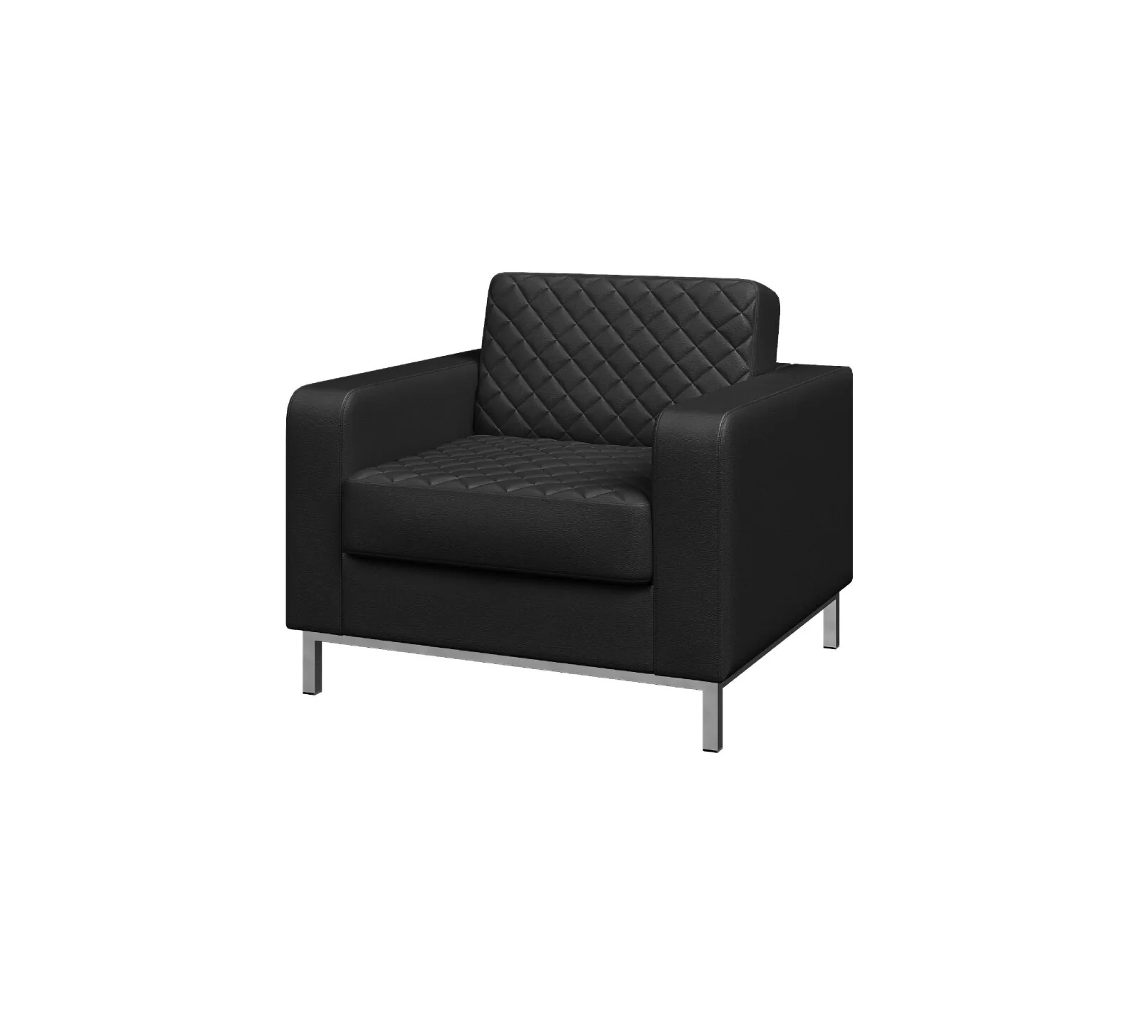 Кресло Бентли, Bently кожа и компаньон Madras madras_nero black
