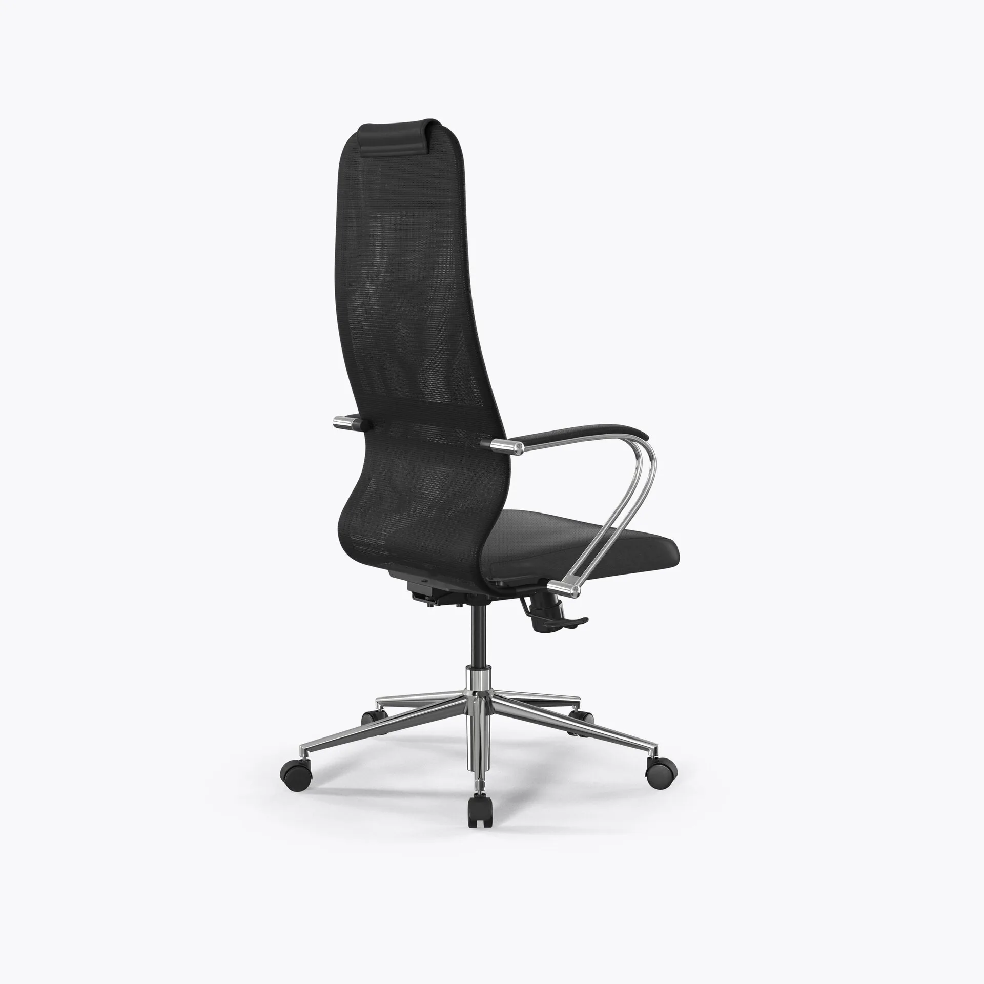 Кресло Метта SynchroSit 8 B1-9K - X2+Extra /Uh00/Wh12/K3cL(M20.B23.G18.W02) (Черный)