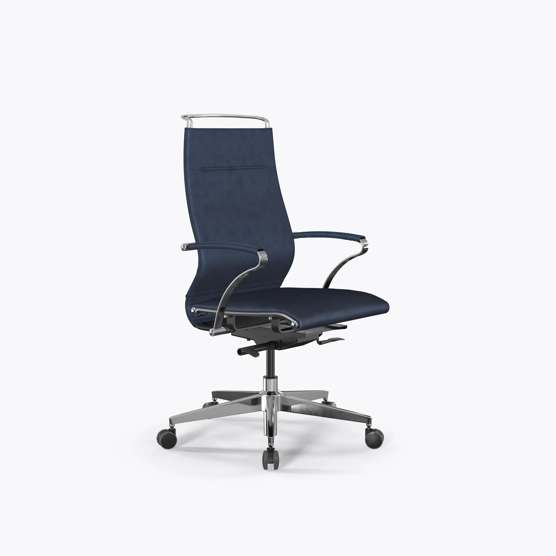 Кресло Метта SynchroSit Well B2-195K - GoyaLE /Ach246/Nc200/K15cV(M24.B22.G18.W03) (Синий)