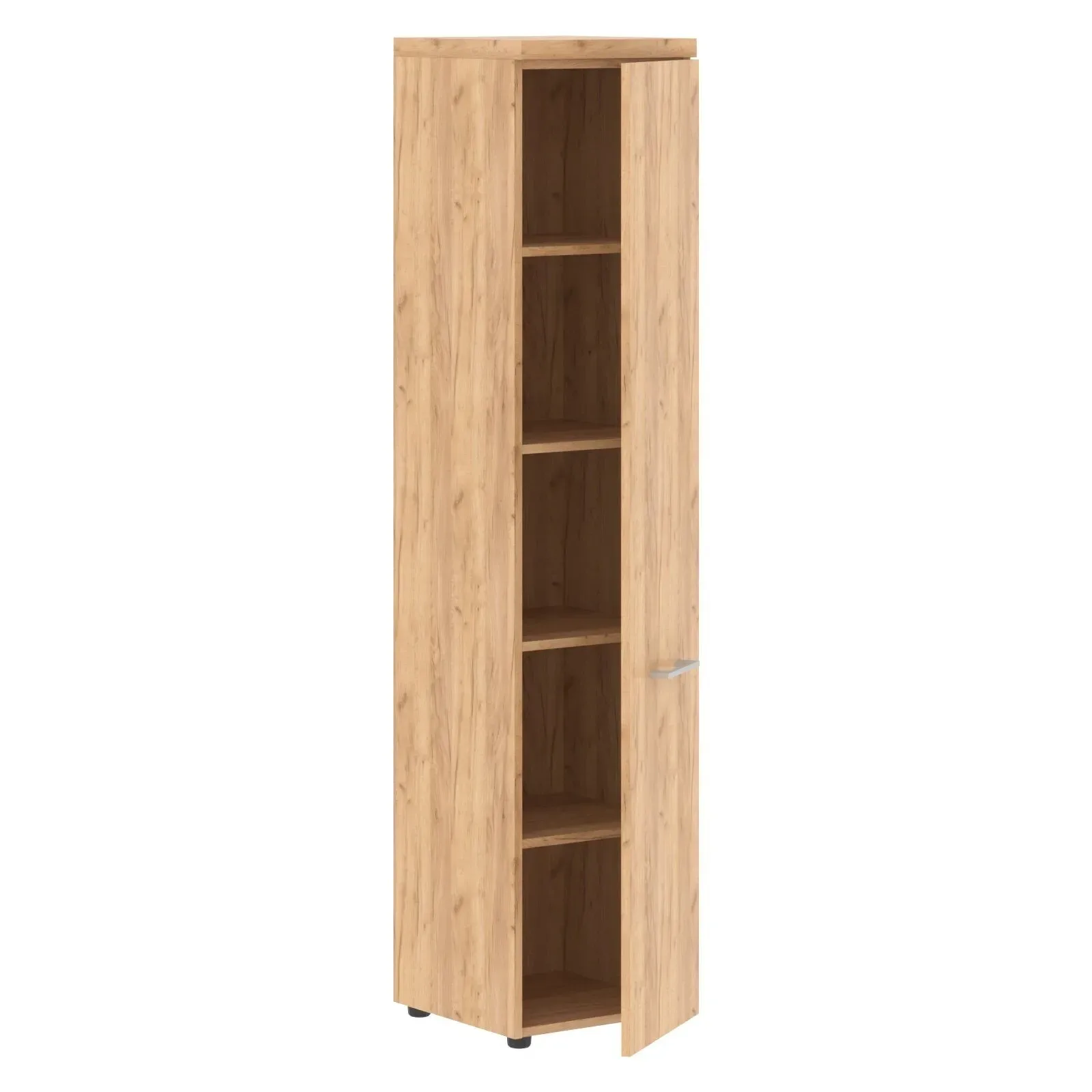 Шкаф колонка с глухой дверью и топом THC 42.1 Дуб Бофорд Z 432х450х1968 TORR-Z