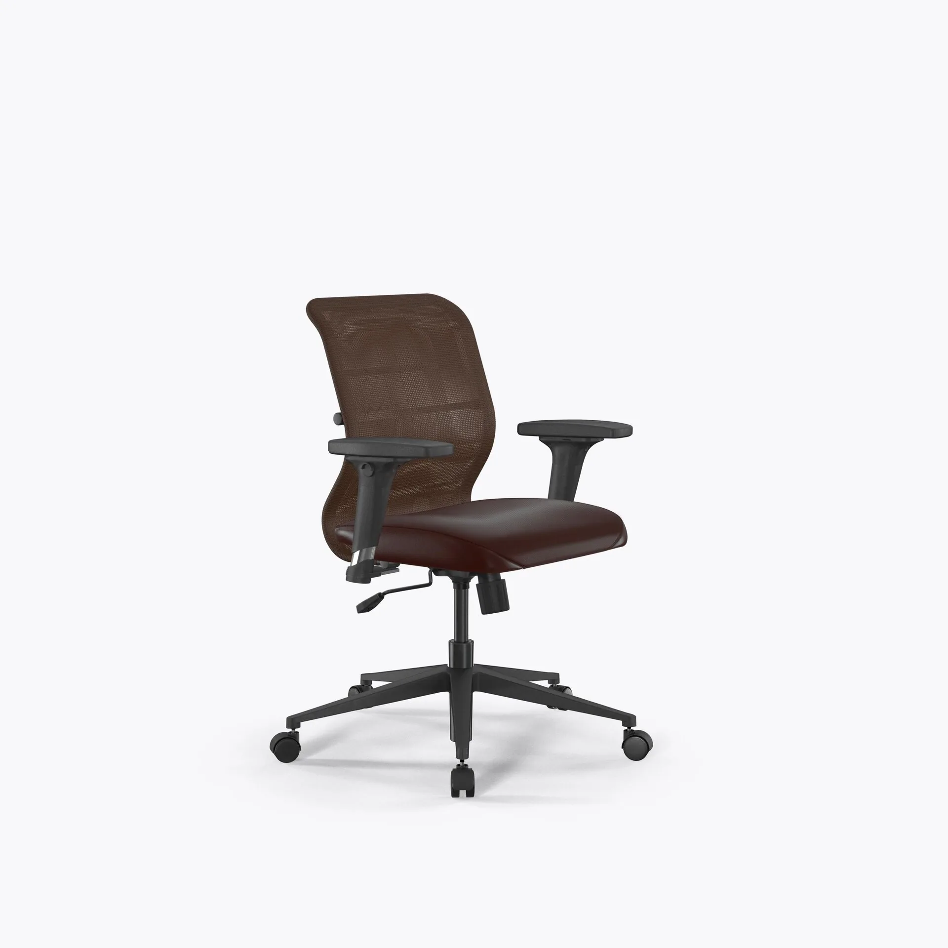 Кресло Метта Sit 8 M4-9D - X2+Extra /Uh00/Wh12/D02P(M09.B11.G19.W02) (Темно-коричневый)